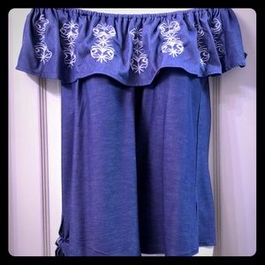 Embroidered tops